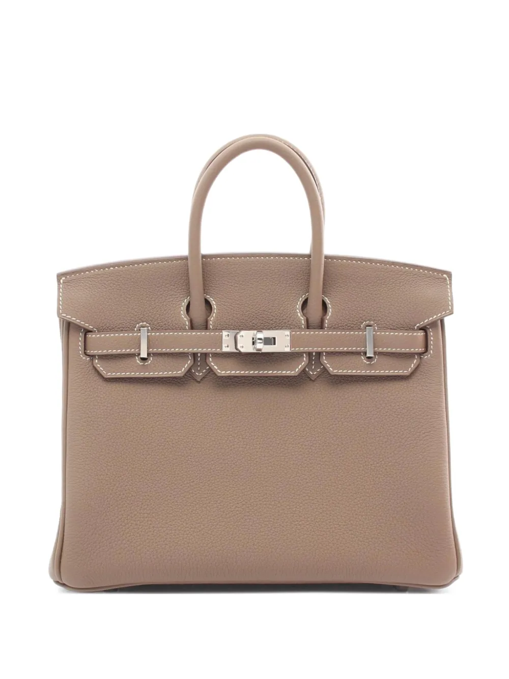 Hermès Pre-Owned 2024 バーキン 25 バッグ - ニュートラル Hermès Pre-Owned 2024 バーキン 25 バッグ - ニュートラル