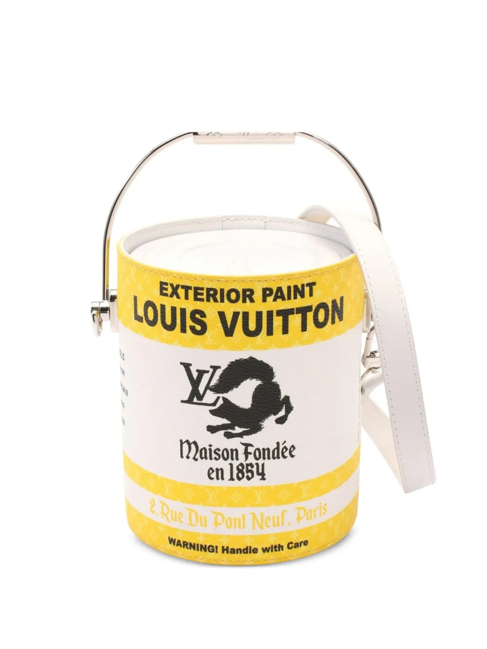 Louis Vuitton Pre-Owned 2021 ペイント カン ショルダーバッグ - イエロー Louis Vuitton Pre-Owned 2021 ペイント カン ショルダーバッグ - イエロー