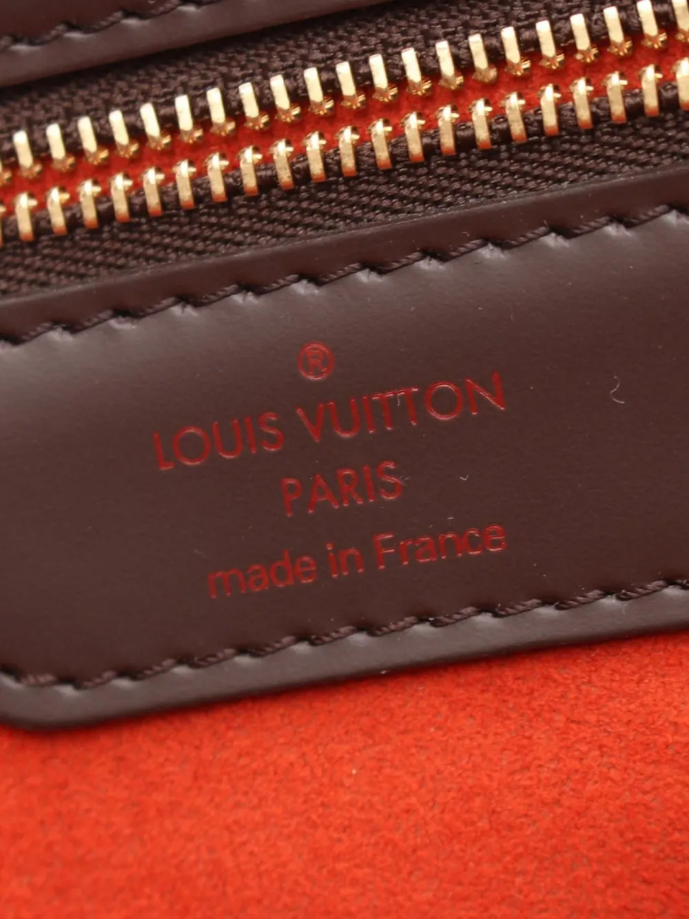 Pre-owned Louis Vuitton 2005 Manosque Gm Handbag In Brown