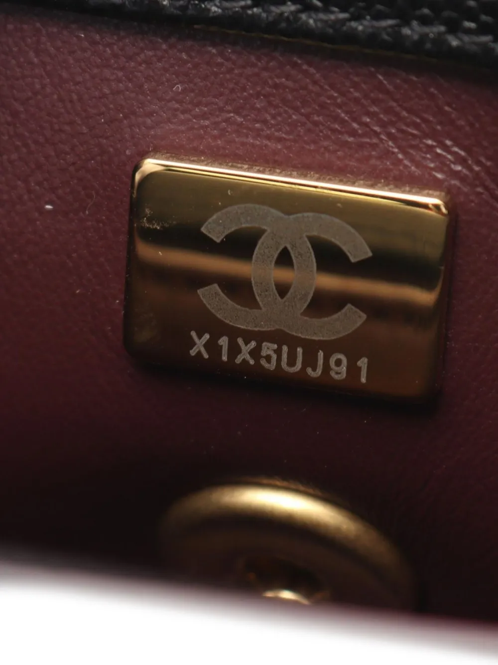 Pre-owned Chanel 2021 Coco Handle Handbag In Black