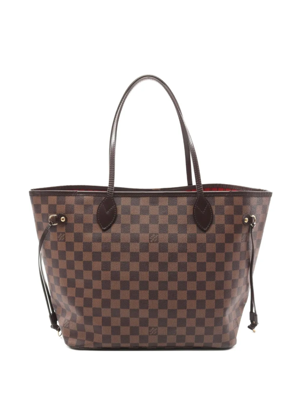 Louis Vuitton Pre-Owned 2012 ネヴァーフル MM ダミエ エベヌ ショルダーバッグ - ブラウン Louis Vuitton Pre-Owned 2012 ネヴァーフル MM ダミエ エベヌ ショルダーバッグ - ブラウン