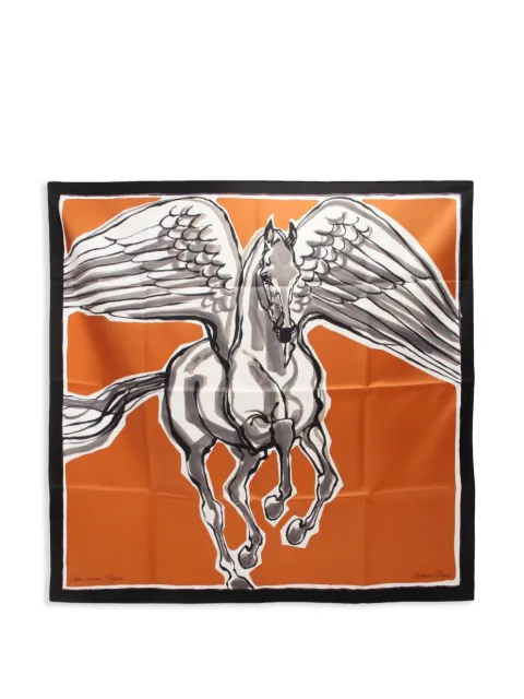 Hermès Pre-Owned 2010s Carres 90 Libre Comme Pegase scarf