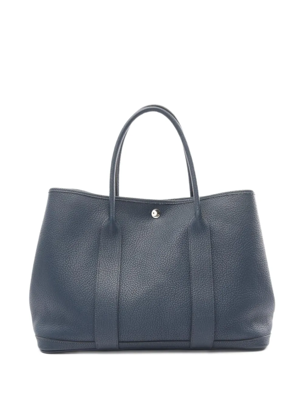 Hermès Pre-Owned 2014 ガーデンパーティー ハンドバッグ - ブルー Hermès Pre-Owned 2014 ガーデンパーティー ハンドバッグ - ブルー