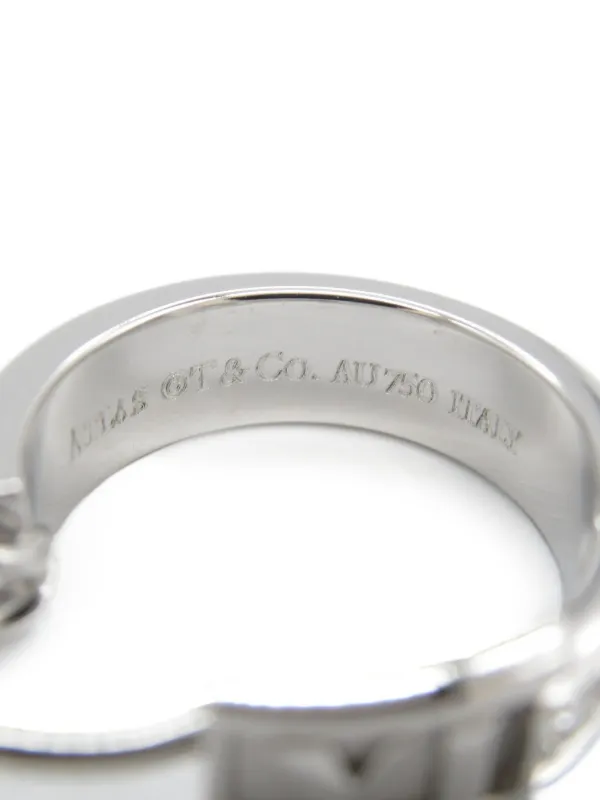 ティファニー　アトラス　ホワイトゴールドダイヤピアス Tiffany & Co. Pre-Owned 2010s セット アトラス ダイヤモンド