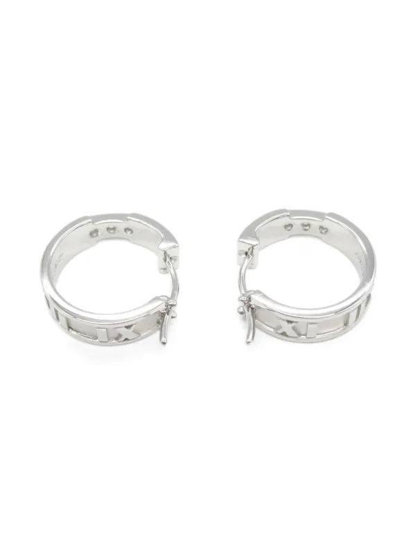 ティファニー　アトラス　ホワイトゴールドダイヤピアス Tiffany & Co. Pre-Owned 2010s セット アトラス ダイヤモンド