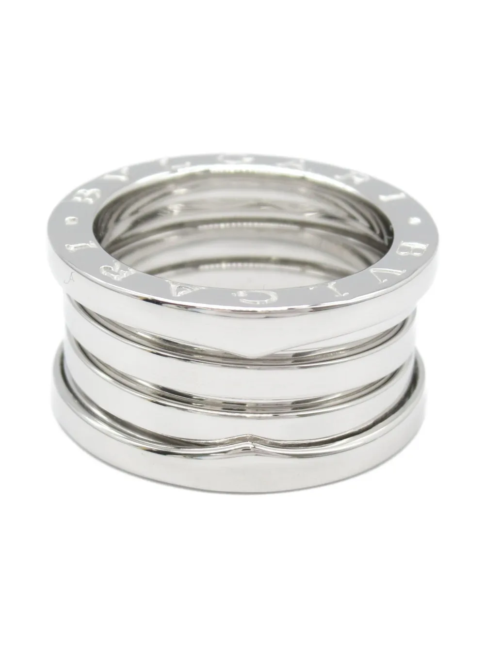 Bvlgari Pre-Owned anillo BZero1 en oro blanco de 18kt 2010 | plateado | Image 1