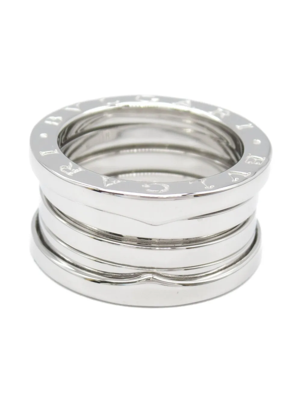 Bvlgari Pre-Owned anillo BZero1 en oro blanco de 18kt 2010 | Hombre | Image 2