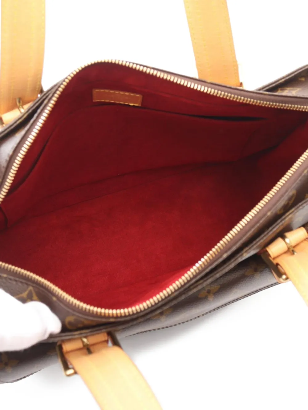 Pre-owned Louis Vuitton 2005 Multipli Cite Handbag In Brown