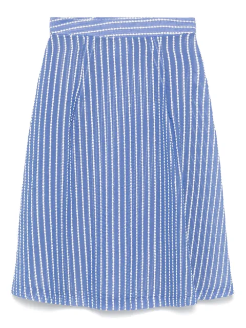 MARIUCCIA MILANO falda midi con motivo bordado
