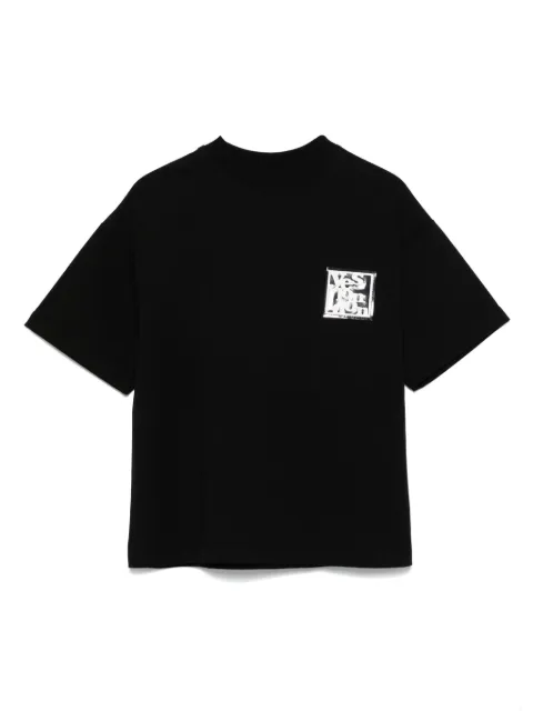 YES LONDON playera con logo de goma