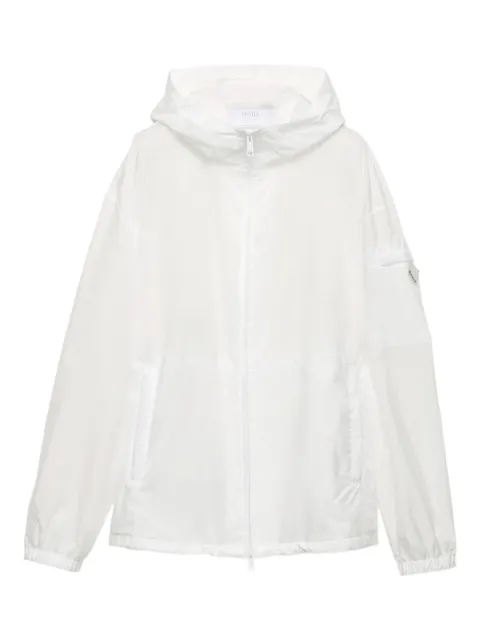 Prada logo-triangle jacket