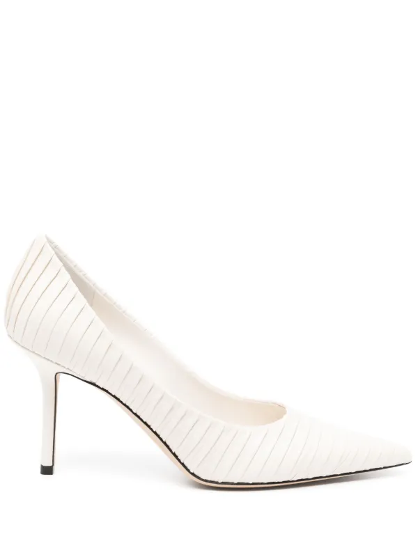 Jimmy Choo Love 85mm パンプス | ニュートラル | FARFETCH JP