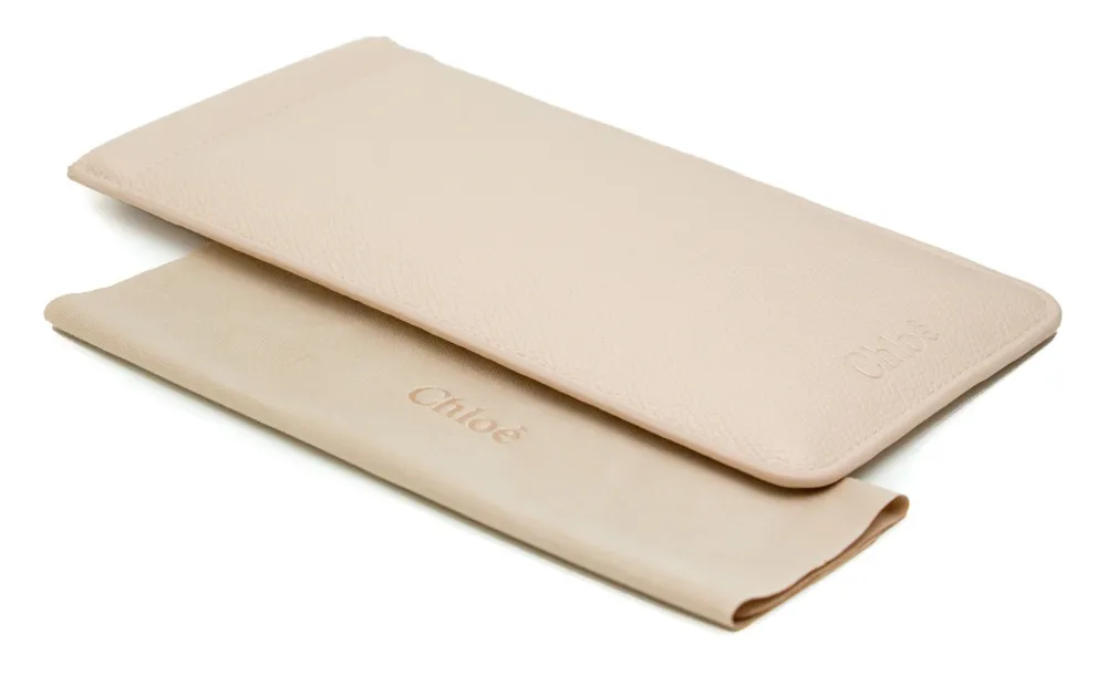 Chloé Eyewear Joni zonnebril met rond montuur Goud