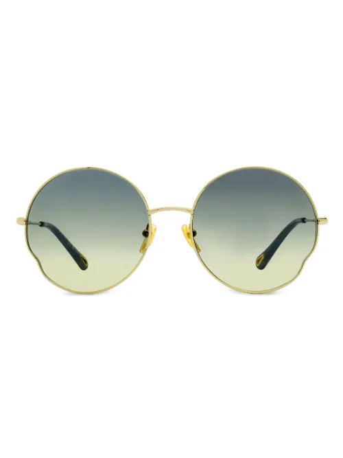 Lunettes de soleil Joni à monture ronde - Chloé Eyewear - Modalova