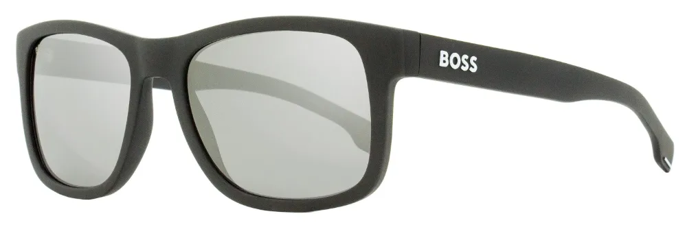 Hugo Boss Square-frame Sunglasses In Black