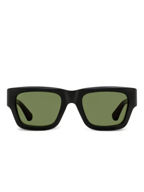 Lunettes de soleil à monture carrée - Gucci Eyewear - Modalova