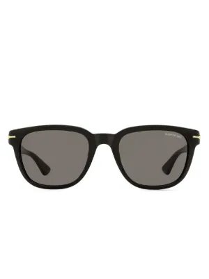 Zegna スクエアフレーム サングラス | ブラック | FARFETCH JP