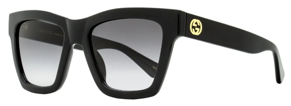 Gucci Gg1714s-001 Black-black-grey In Black