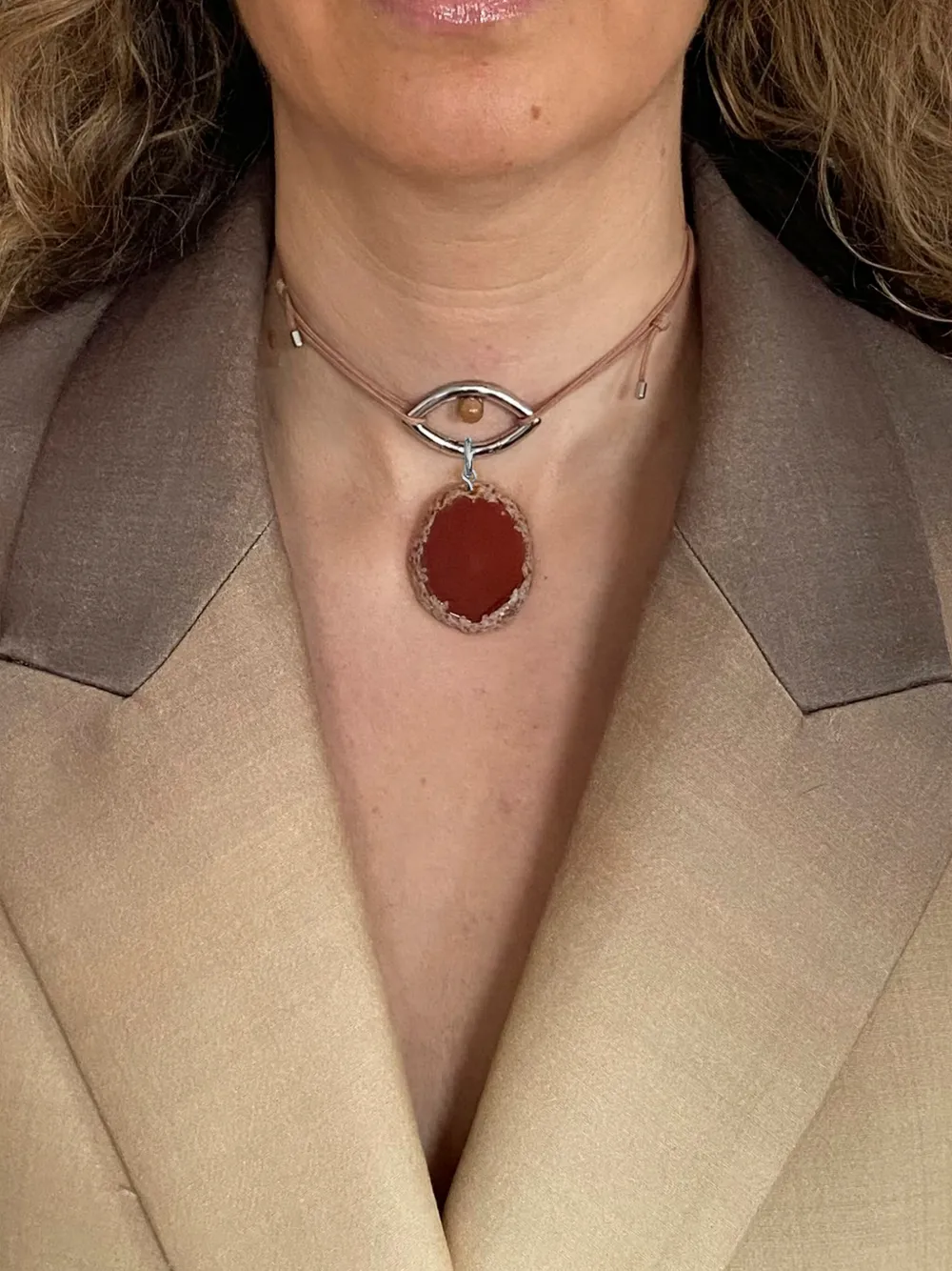 Capsule Eleven x Pantone Collana con pendente Agate | Collane | Image 3