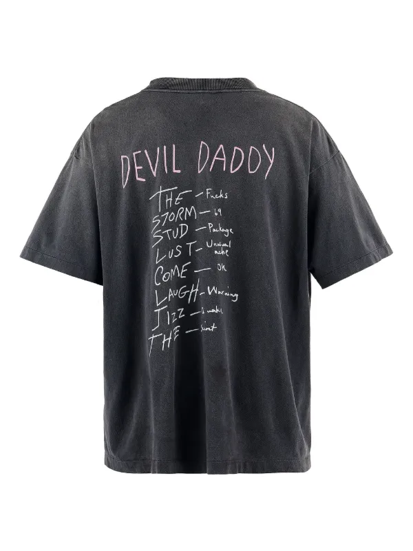 SAINT MXXXXXX graphic-print T-shirt | Black | FARFETCH