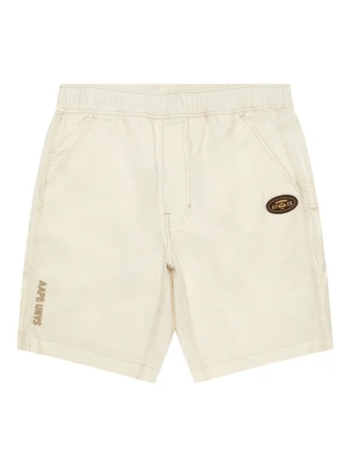 Short à patch logo - AAPE BY *A BATHING APE® - Modalova