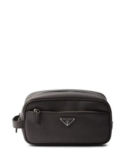 Prada zippered travel pouch