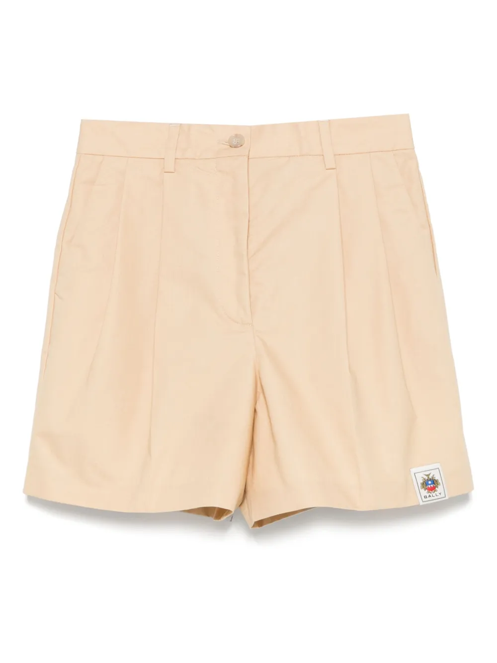 Bally Geplooide shorts Beige