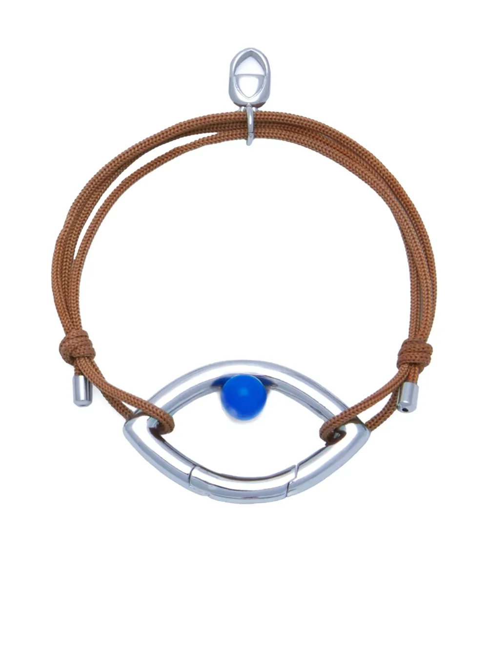 Capsule Eleven x Pantone bead-detailing bracelet - Argento