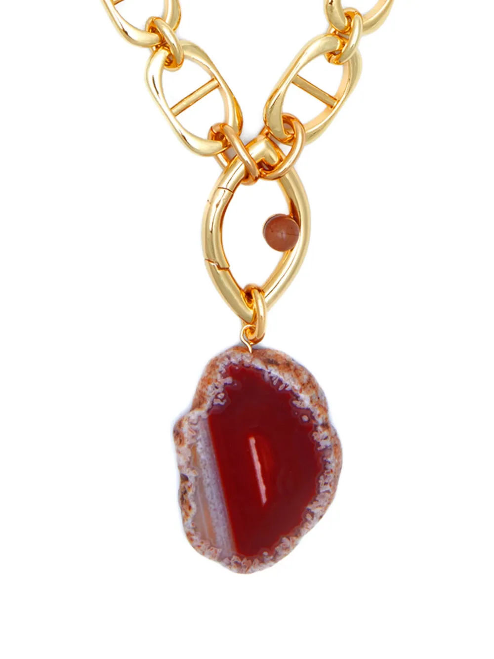 X Pantone Gemstone-Pendant Necklace