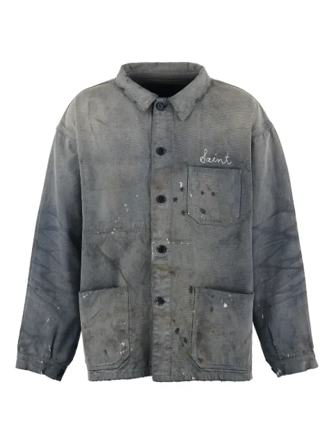 SAINT MXXXXXX distressed shirt