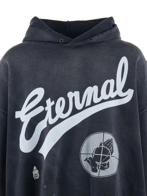 定価13万超 ドゥーズィエムクラス カシミヤ100% Eternal パーカー SAINT MXXXXXX Eternal パーカー | ブラック | FARFETCH JP