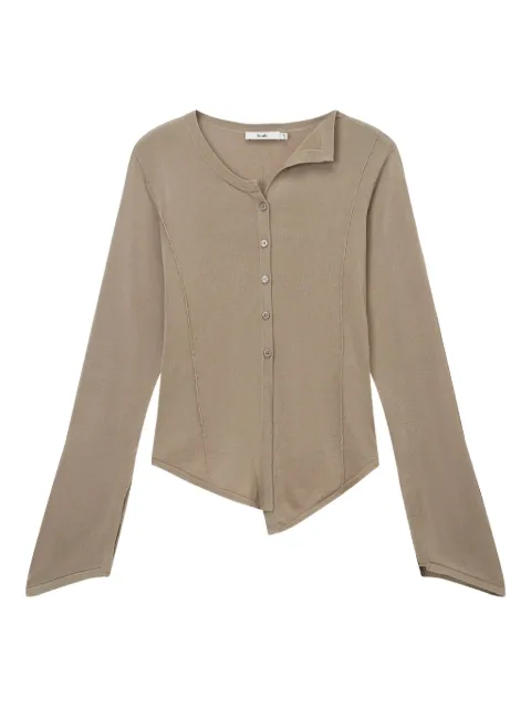 b+ab asymmetric cardigan