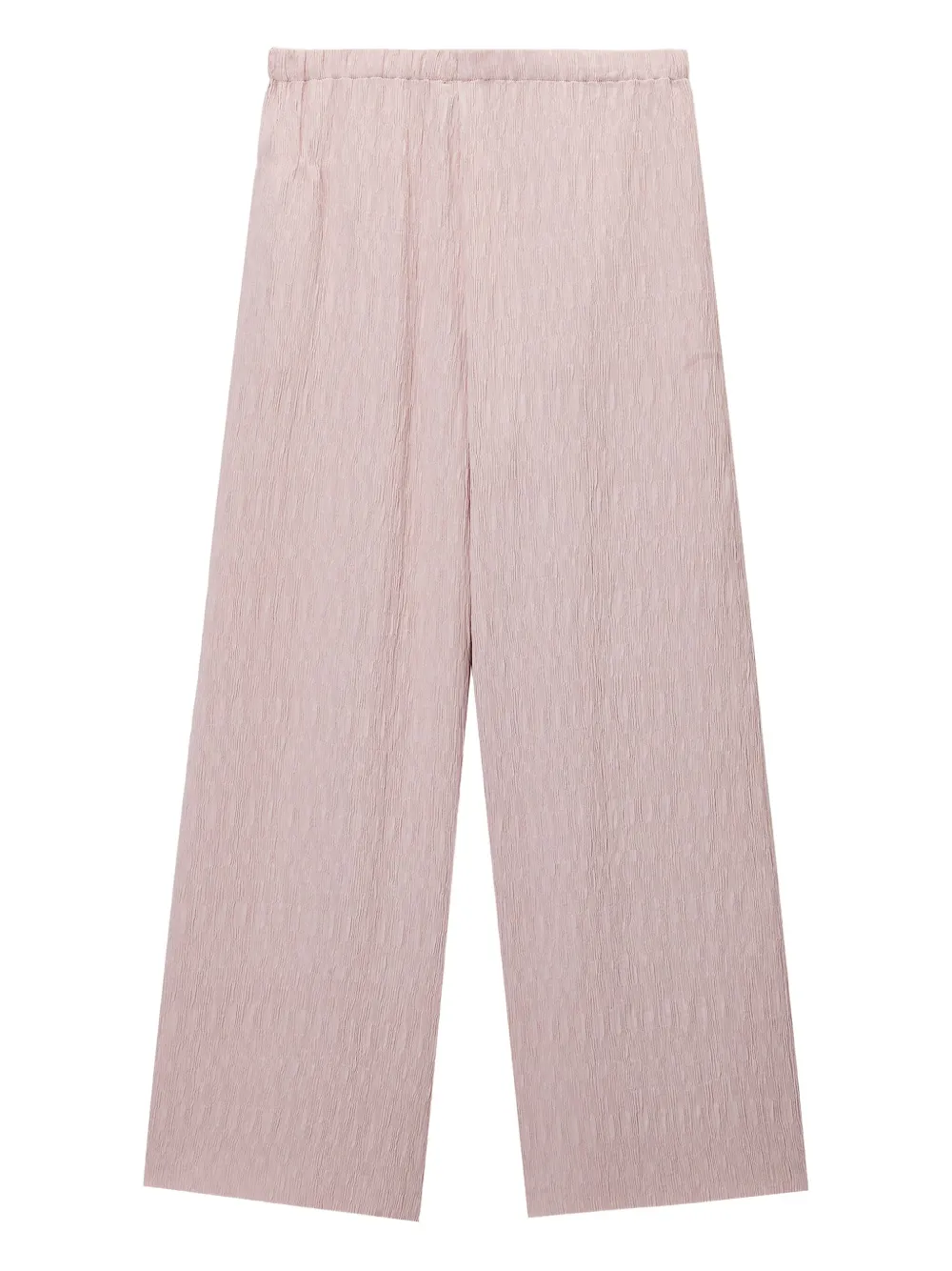tout a coup Plooibroek met wijde pijpen Roze
