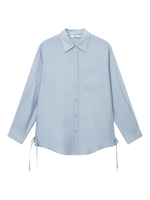 b+ab camisa con detalle de moño