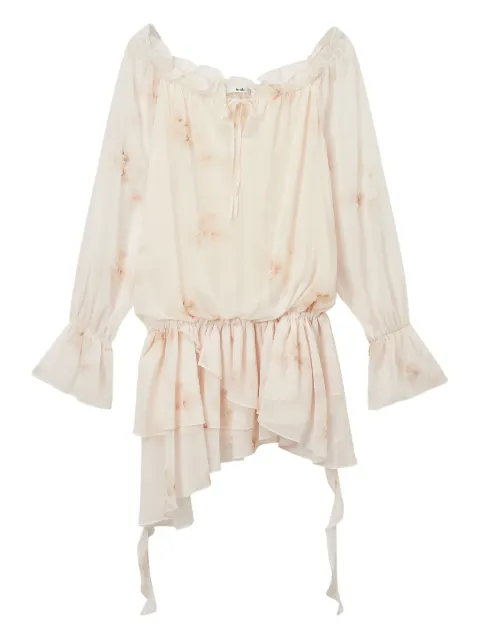 b+ab ruffle-detail dress