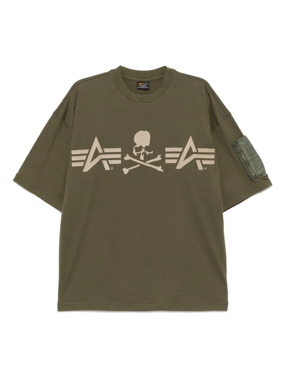 Mastermind World playera con logo estampado | verde | Image 1