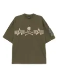 Mastermind World logo-printed t-shirt - Green