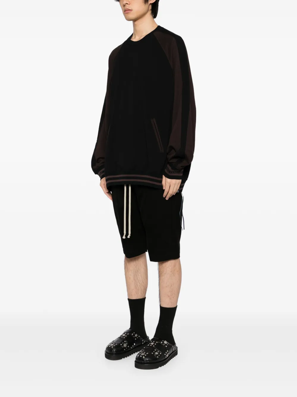 Mastermind World Sweater met ronde hals Zwart