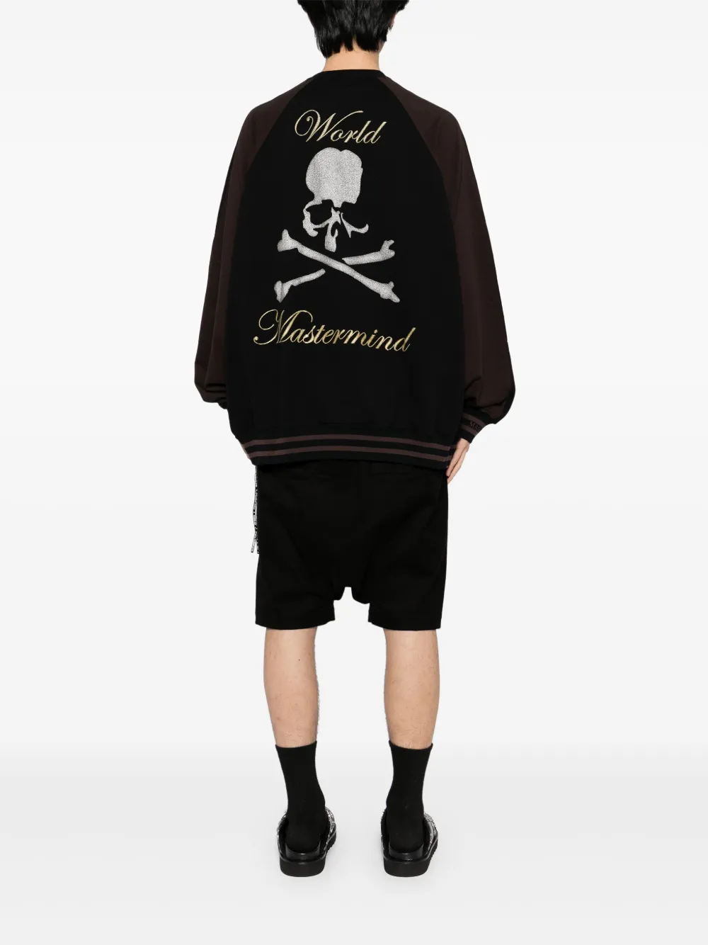 Mastermind World Sweater met ronde hals Zwart