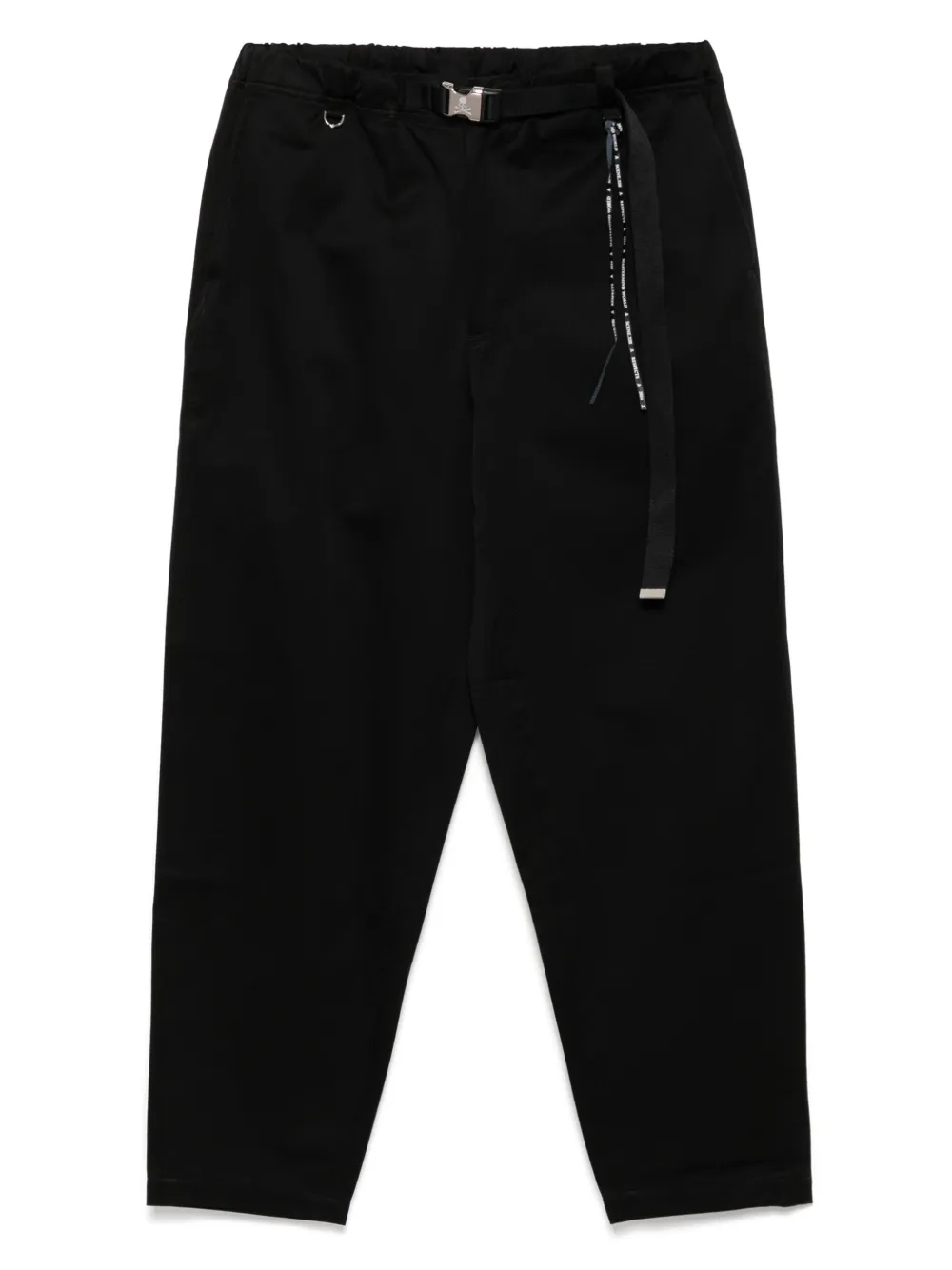 Mastermind World logo-embroidered trousers | Black | Image 1