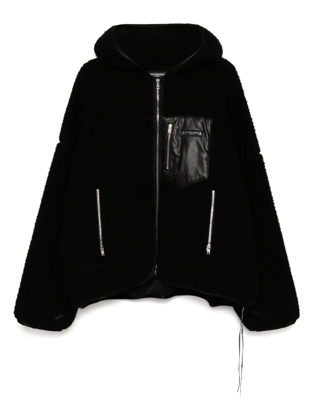 Mastermind World zip-up jacket | Black | Image 1