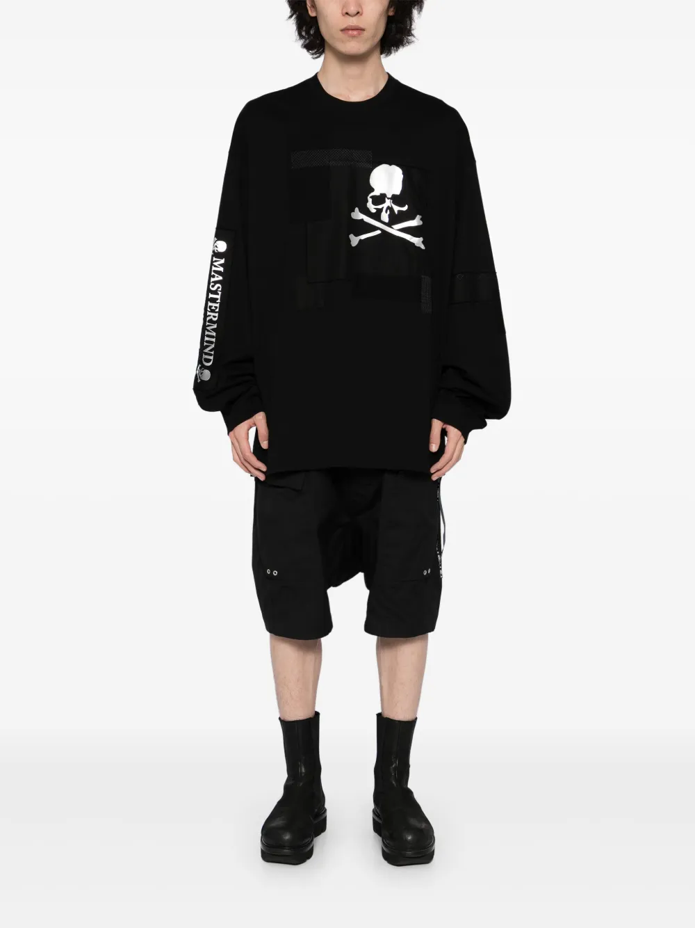 Mastermind World T-shirt met logoprint - Zwart
