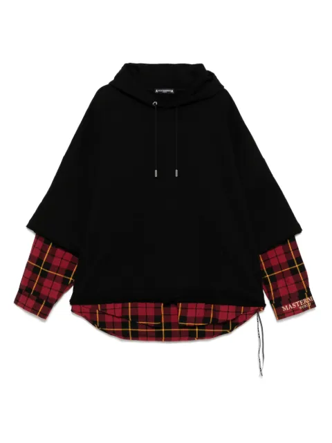 Mastermind World logo-embroidered hoodie 