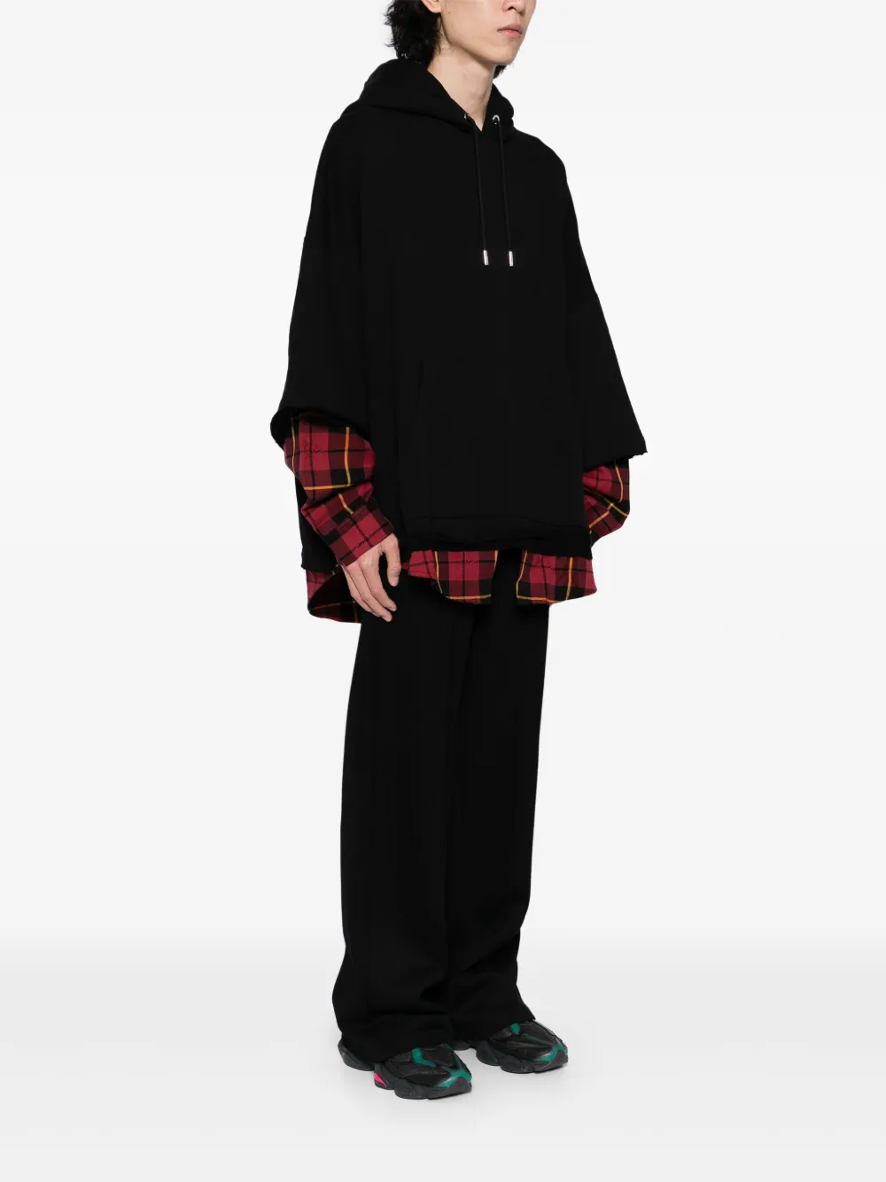 Mastermind World Hoodie met geborduurd logo Zwart