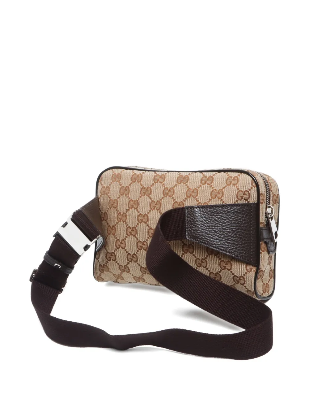 Pre-owned Gucci 2000-2020s Gg Supreme Belt Bag In 中性色