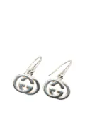 Gucci Pre-Owned 2005-2015 Interlocking G Drop Hook earrings - Silver