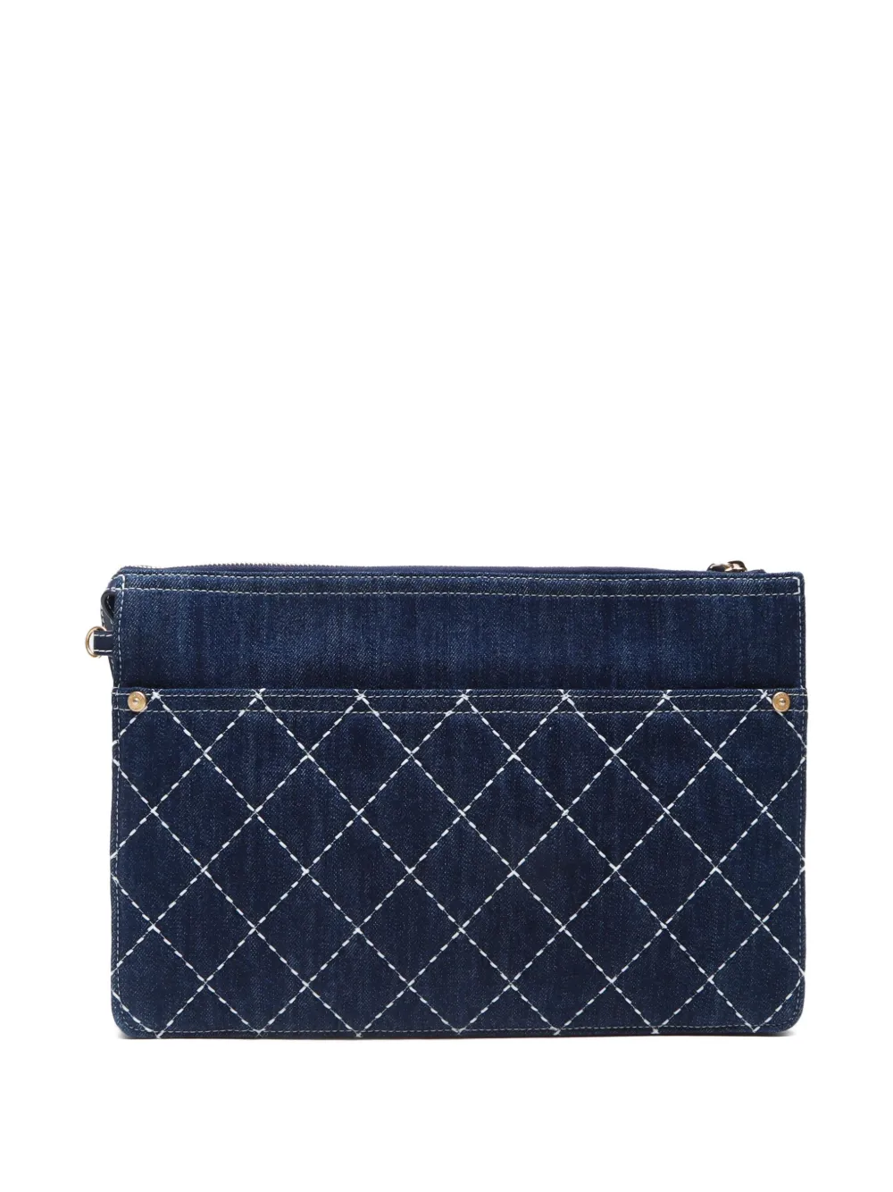 CHANEL Pre-Owned 2019-2020 denim clutch | Pre-Owned | Image 2