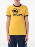 ERL Last Night Ringer T-shirt - Yellow