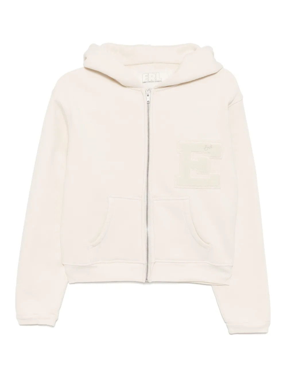 ERL Hoodie met rits Wit