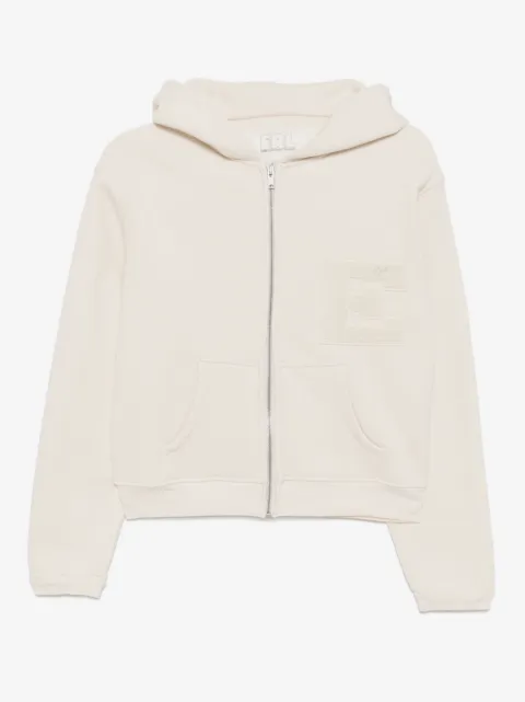 ERL varsity zip-up hoodie